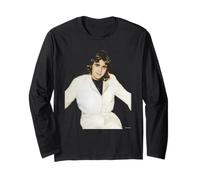 Rock on Singer David Essex Portrait de Dick Barnatt Manche Longue