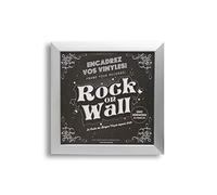 Rock on Wall Cadre pour disque vinyle Système breveté Easy Frame® & 4-point Body Armor® - Fabriqué en France - Compatible simple, double & triple album - 4 couleurs