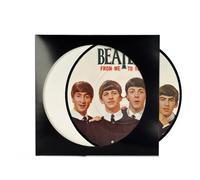 Rock on Wall Pochette Cartonnée Rigide 33T pour Picture Disc Vinyle - Protection Épaisse 3mm, Remplacement et Archivage LP, Compatible Cadres (Noire)