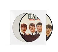 Rock on Wall Pochette Cartonnée Rigide 33T pour Picture Disc Vinyle - Protection Épaisse 3mm, Remplacement et Archivage LP, Compatible Cadres (Blanc)