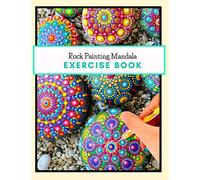 Rock Painting Mandala Exercise Book: The Art of Stone Painting | Rock Painting Books for Adults with different Templates | Mandala rock painting Books | How to paint mandala on rocks