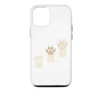 Rock Paper Ciseaux drôles Pattes de Chien Meme Pet Lover Coque pour iPhone 12/12 Pro