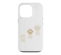Rock Paper Ciseaux drôles Pattes de Chien Meme Pet Lover Coque pour iPhone 13 Pro