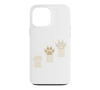 Rock Paper Ciseaux drôles Pattes de Chien Meme Pet Lover Coque pour iPhone 13 Pro Max