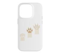 Rock Paper Ciseaux drôles Pattes de Chien Meme Pet Lover Coque pour iPhone 14 Pro