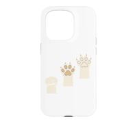 Rock Paper Ciseaux drôles Pattes de Chien Meme Pet Lover Coque pour iPhone 15 Pro