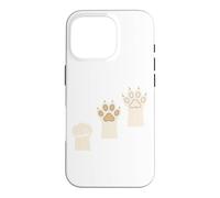 Rock Paper Ciseaux drôles Pattes de Chien Meme Pet Lover Coque pour iPhone 16 Pro