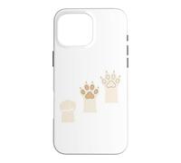 Rock Paper Ciseaux drôles Pattes de Chien Meme Pet Lover Coque pour iPhone 16 Pro Max