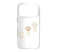 Rock Paper Ciseaux drôles Pattes de Chien Meme Pet Lover Coque pour iPhone 17 Pro