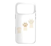 Rock Paper Ciseaux drôles Pattes de Chien Meme Pet Lover Coque pour iPhone 17 Pro Max
