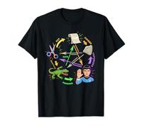 Rock Paper Ciseaux Lézard Spock Diagramme Humour Geek Jeu T-Shirt