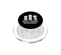Rock Paper Ciseaux Mignon Kawaii Patte de Chat Kitty Chat Personne PopSockets PopGrip pour MagSafe