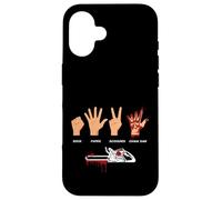 Rock Paper Ciseaux Tronçonneuse Bois Forestier Humour Coque pour iPhone 16
