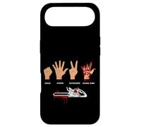 Rock Paper Ciseaux Tronçonneuse Bois Forestier Humour Coque pour iPhone Air