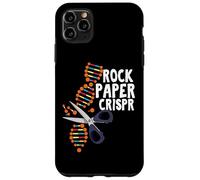 Rock Paper Crispr DNA Biologiste Génie génétique Science Coque pour iPhone 11 Pro Max