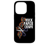 Rock Paper Crispr DNA Biologiste Génie génétique Science Coque pour iPhone 14 Pro