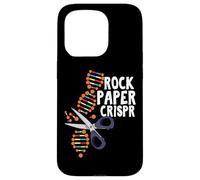 Rock Paper Crispr DNA Biologiste Génie génétique Science Coque pour iPhone 15 Pro