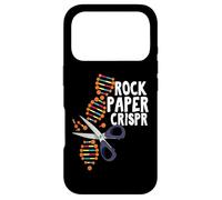 Rock Paper Crispr DNA Biologiste Génie génétique Science Coque pour iPhone 17 Pro