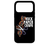 Rock Paper Crispr DNA Biologiste Génie génétique Science Coque pour iPhone 17 Pro Max