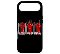 Rock Paper Heavy Metal Funny Rock Music Fan Band Musician Coque pour iPhone Air