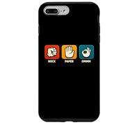 Rock Paper Ommm Méditation Drôle Yoga Méditation Coque pour iPhone 7 Plus/8 Plus