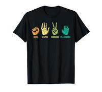 Rock Paper Scissors Flashbang Funny Gamer Gaming Meme Cadeau T-Shirt