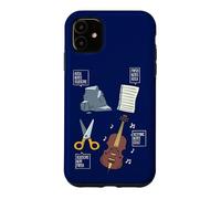 Rock Paper Scissors Nothing Beats Violoncelle Orchestre Musique Coque pour iPhone 11