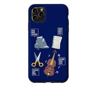 Rock Paper Scissors Nothing Beats Violoncelle Orchestre Musique Coque pour iPhone 11 Pro Max