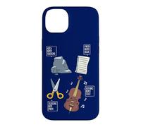 Rock Paper Scissors Nothing Beats Violoncelle Orchestre Musique Coque pour iPhone 14 Plus