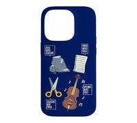 Rock Paper Scissors Nothing Beats Violoncelle Orchestre Musique Coque pour iPhone 14 Pro