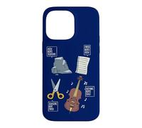 Rock Paper Scissors Nothing Beats Violoncelle Orchestre Musique Coque pour iPhone 14 Pro Max