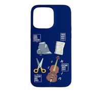 Rock Paper Scissors Nothing Beats Violoncelle Orchestre Musique Coque pour iPhone 15 Pro Max
