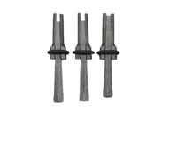 Rock Pierre Splitter Outil de fendage pierre 16/23,0 mm | Ensemble d'outils à main séparateur de pierre, cales de prise en métal et cales de plumes(3pcs 16mm)