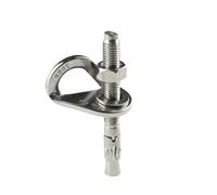 Rock Piton escalade Point d'ancrage écrou boulon plaque de suspension clou d'expansion 304 acier inoxydable spéléologie gréement M8 M10 M12(M8-35KN)