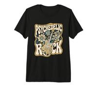 Rock psychédélique rétro Vintage années 60 T-Shirt Haut de Gamme