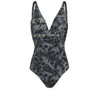 Rock Rebel by EMP Femme Maillot de Bain Noir avec Motif et imprimé tête de Mort XXL