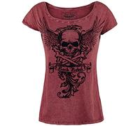 Rock Rebel by EMP Femme T-Shirt Rocky Rouge M