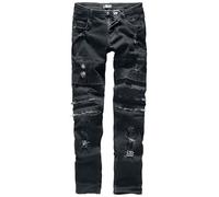 Rock Rebel by EMP Homme Jean Noir détruit