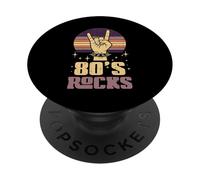 Rock Rocker Hand Vintage Punk Metal Music Hommes Femmes Enfants PopSockets PopGrip Adhésif