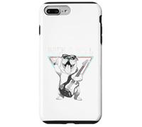 Rock & Roll Bulldog Guitare Cool Vibes Coque pour iPhone 7 Plus/8 Plus