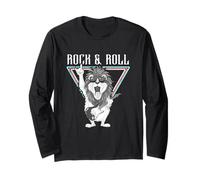 Rock & Roll Cool Lion Music Vibes Manche Longue