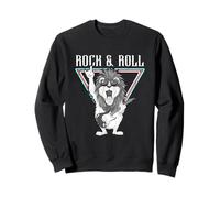 Rock & Roll Cool Lion Music Vibes Sweatshirt