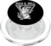 Rock & Roll Crocodile Triangle Cool pour Guitare PopSockets PopGrip pour MagSafe