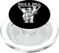 Rock & Roll Elephant Guitare Cool Vibes PopSockets PopGrip pour MagSafe