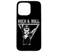 Rock & Roll Fun Guitare Nonne Coque pour iPhone 15 Pro Max