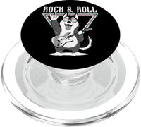 Rock & Roll Guitare Cool Dog PopSockets PopGrip pour MagSafe