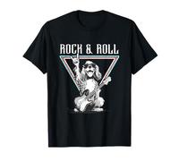 Rock & Roll Guitare Dog Music Vibes T-Shirt