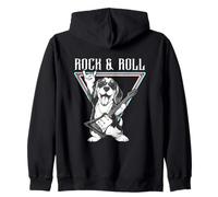Rock & Roll Guitare pour Chien Fun Vibe Sweat à Capuche
