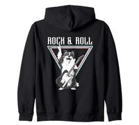 Rock & Roll Guitare Triangle Vibes Sweat à Capuche
