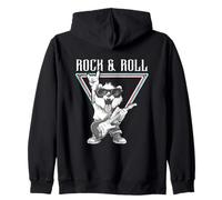 Rock & Roll Hamster Guitare électrique Sweat à Capuche